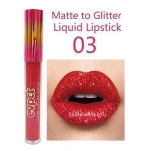 Glitter Liquid Lipstick Waterproof Non-stick